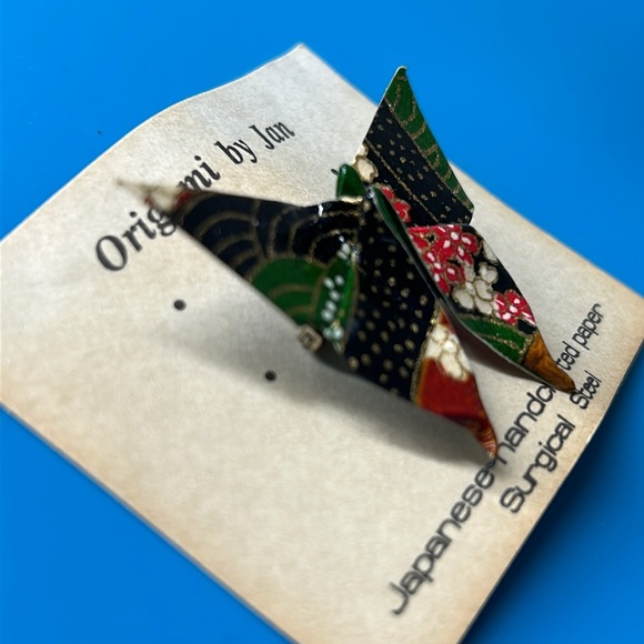 Hand Crafted | Jewelry | Japanese Paper Art Butterfly Brooch | Poshmark